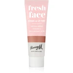 Barry M Fresh Face tekutá tvářenka a lesk na rty odstín Caramel Kiss 10 ml