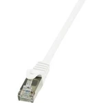 Síťový kabel RJ45 LogiLink CP2081S, CAT 6, F/UTP, 7.50 m, bílá