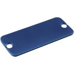 Koncový panel pouzdra Hammond Electronics 1455LALBU-10, modrá