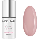 NEONAIL Cover Base Protein podkladový lak pro gelové nehty odstín Natural Nude 7,2 ml