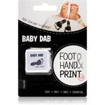 Baby Dab Foot & Hand Print Grey barva na dětské otisky 1 ks
