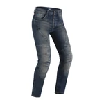Pánské moto jeansy PMJ Dallas CE  modrá  42