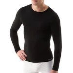 Unisex triko s dlouhým rukávem EcoBamboo  M/L  černá