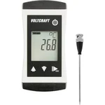 Teploměr VOLTCRAFT PTM 100 + TPT-207 -200 - 450 °C, typ senzoru Pt1000, Kalibrováno dle: bez certifikátu