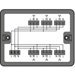 Rozvodný box WAGO 25 A, 250 V, černá, 1 ks