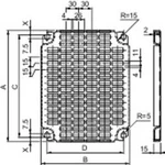 Montážní deska Schneider Electric NSYMR108, (d x š) 1000 mm x 800 mm, 1 ks