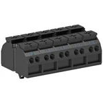 Svorková lišta OBO Bettermann CP45-KL pro kabel o rozměru 0.5-4 mm², pólů 5, 1 ks, černá