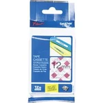 Páska papírová Brother TZe-MPRG31, 12 mm, 4 m, černá, bílá (s červeným kostičkovým vzorem) Páska papírová Brother TZe-MPRG31, 12 mm, 4 m, černá, bílá (s červeným kostičkovým vzorem)