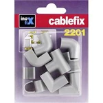 Kabelová lišta cablefix 127222, spojení dosedacích míst, Plast, 10 ks, šedá