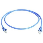 Síťový kabel RJ45 Telegärtner L00001A0087, CAT 6A, S/FTP, 2.00 m, modrá