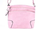 Dámská kabelka crossbody - světle růžová