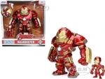 Hulkbuster 6.5" and Iron Man 2.5" Diecast Figurines Set of 2 pieces "Avengers" "The Infinity Saga" Marvel Studios "Metalfigs" Series Diecast Models b