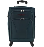 Cestovní textilní kufr na čtyřech kolečkách Agrado (L) 110l - tmavě zelená
