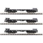 Fleischmann 826710 N Súprava 3 plochých vozňov DB AG