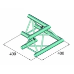 Alutruss DECOLOCK DQ3-PAC21 3-bodová rampa roh 90 °