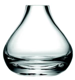 LSA Flower Spring üveg váza, 11 cm, áttetsző, kézzel készített
