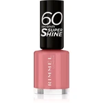 Rimmel 60 Seconds Super Shine lak na nehty odstín 235 Preppy In Pink 8 ml Rimmel 60 Seconds Super Shine lak na nehty odstín 235 Preppy In Pink 8 ml