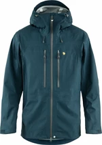 Fjällräven Bergtagen Eco-Shell Jacket Mountain Blue M Outdoorová bunda