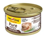 Gimdog Konzerva Pure Delight Kura s Hovädziem 85g