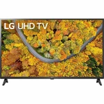 Televízor LG 43UP7500 čierna 43" (108 cm) 4K Ultra UHD Smart TV • rozlíšenie 3840 × 2160 px • DVB-T/C/T2/S2 (H.265/HEVC) • Active HDR • 4K Upscaling •