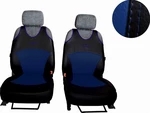 AUTOMEGA Autopotahy Active Sport kožené, sada pro dvě sedadla, modré