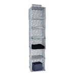 Závesný organizér na oblečenie Compactor Vicky Cloth Rack, výška 128 cm