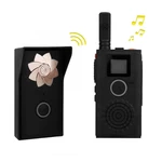 AC100-240V Mini Outdoor Wireless Intercom Doorbell Walkie-Talkie Waterproof Rechargeable Door Bell for Home Hotel KTV