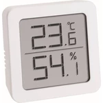 Teplomer TFA TFA30.5051.02 biely teplomer s vlhkomerom • použitie v interiéri • LCD displej • magnet na postavenie/zavesenie • napájanie: 1× 1,5 V AAA