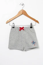 Koton Baby Girl Gray Shorts & Bermuda