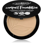 puroBIO Cosmetics Compact Foundation kompaktní pudrový make-up SPF 10 odstín 02 9 g