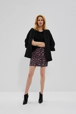 Pencil skirt with flowers