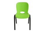 Detská stolička HDPE Dekorhome Zelená,Detská stolička HDPE Dekorhome Zelená