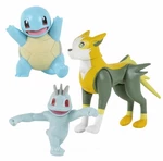 Pokémon akční figurky Squirtle, Boltund a Machop 5 - 8 cm