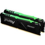 Sada RAM pro PC Kingston FURY Beast RGB KF432C16BBAK2/32 32 GB 2 x 16 GB DDR4-RAM 3200 MHz CL16