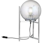 Stolní lampa LED E27 40 W WOFI Ronda 8539.01.01.8000 stříbrná