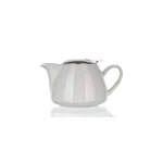Kanvica na čaj a kávu BANQUET BONNET 60GSSFYT138LW kanvica • materiál: keramika • biela glazúra • objem 1,2 l • jednoduché vybratie veka a sitka •  je