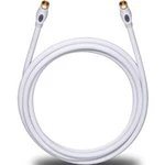 Antény, SAT kabel Oehlbach 2834, 120 dB, pozlacené kontakty, 7.50 m, bílá