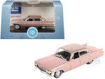 1961 Cadillac Sedan DeVille Metallic Pink 1/87 (HO) Scale Diecast Model Car by Oxford Diecast