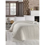 Svetlosivý pléd cez posteľ s prímesou bavlny Homemania Decor Camila, 220 x 240 cm Svetlosivý pléd cez posteľ s prímesou bavlny Homemania Decor Camila, 220 x 240 cm