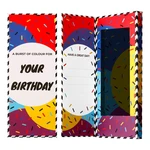 Darčeková krabička na ponožky Ballonet Socks Happy Birthday Socks Card