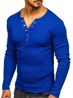 Bluză bărbați albastru-aprins Bolf 145362