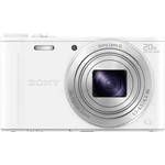 Sony Cyber-Shot DSC-WX350W digitálny fotoaparát 18.2 Megapixel Zoom (optický): 20 x biela  Full HD videozáznam, WiFi