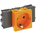 OBO Bettermann 6120344 prístrojová vložka zásuvka (š x v x h) 86 x 45 x 42 mm 1 ks oranžová