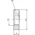LAPP SKINDICHT GMK PG 48 RAL 7035 LGY poistná matka   PG48   polystyren (EPS) svetlo sivá (RAL 7035) 25 ks