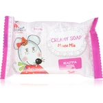 Pink Elephant Girls krémové mýdlo pro děti Mouse Mia 90 g