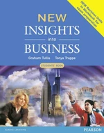 New Insights into Business: Students´ Book - Tonya Trappe, Graham Tullis