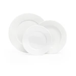 18-dielna súprava bielych porcelánových tanierov Bonami Essentials Imperio