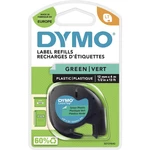 DYMO LT páska do štítkovača   Farba pásky: zelená Farba písma: čierna 12 mm 4 m