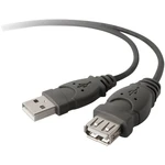 Belkin #####USB-Kabel USB 2.0 #####USB-A Stecker, #####USB-A Buchse 3.00 m čierna