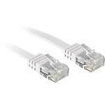 LINDY 47504 RJ45 sieťové káble, prepojovacie káble CAT 6 U/UTP 5.00 m biela s ochranou 1 ks